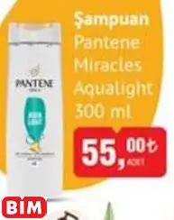 PANTENE MİRACLES AQUALİGHT ŞAMPUAN PANTENE MİRACLES AQUALİGHT ŞAMPUAN